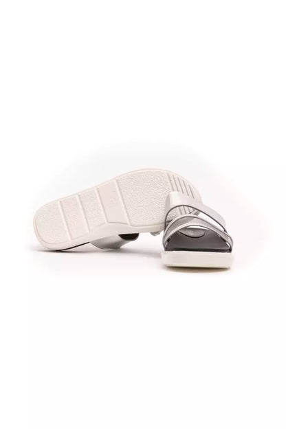 Péché Originel Silver Polyurethane Sandal