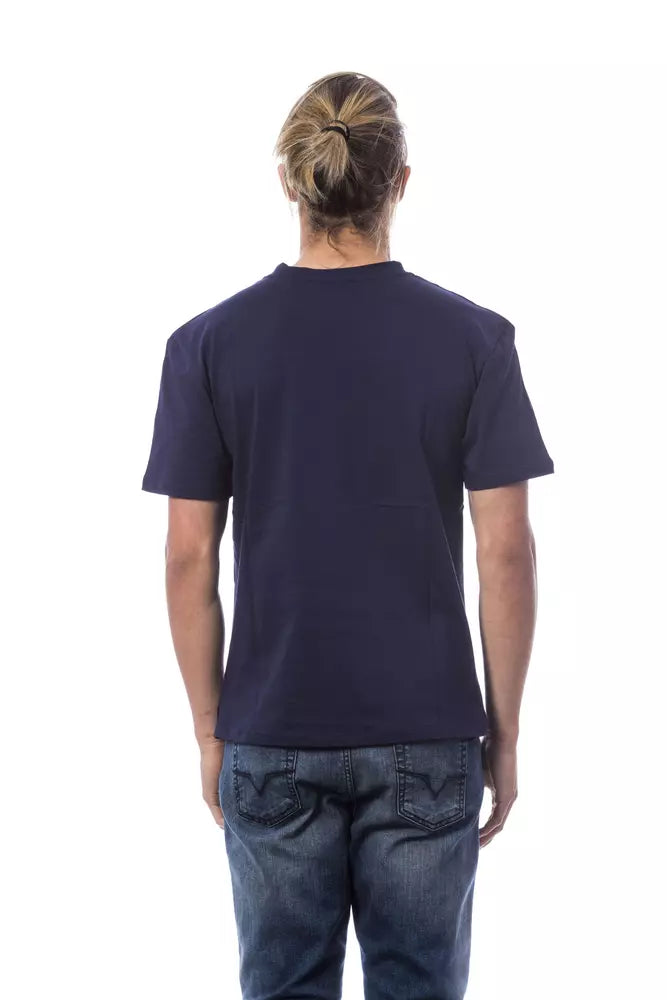 Blue & Navy Verri Men's T-shirt