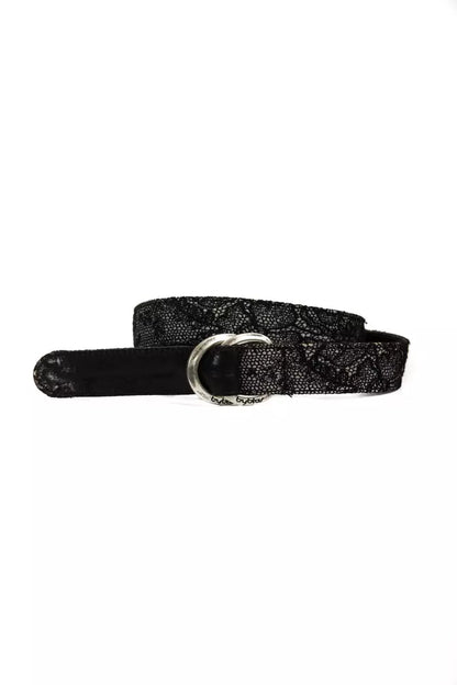Black Wool Belt