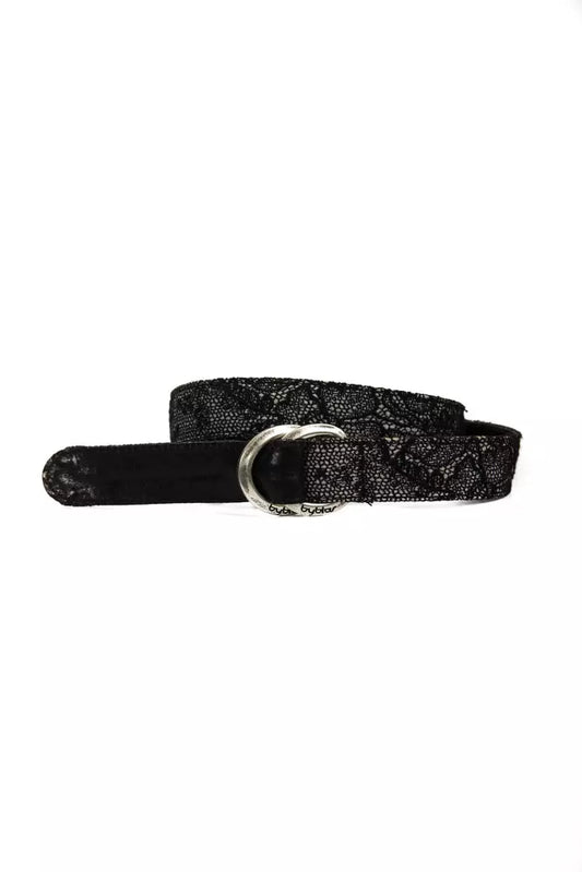 Black Wool Belt