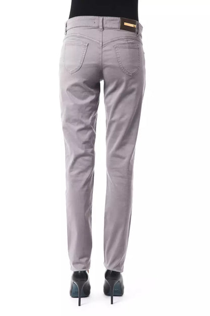 Grey Byblos Women's Cotton Pants