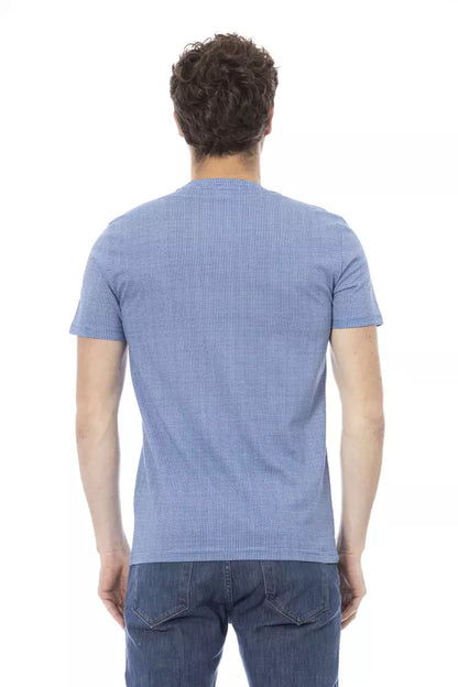 Baldinini Trend Men's Light-blue Cotton T-Shirt