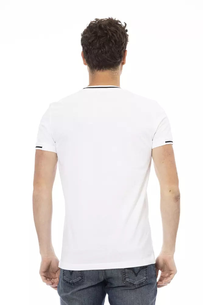 Trussardi Action Men's White Cotton T-Shirt