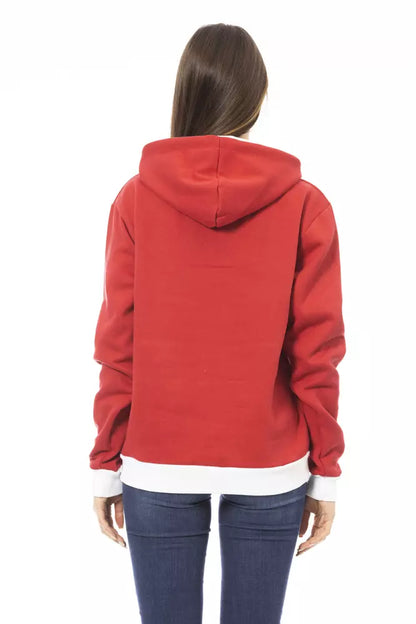Baldinini Trend Red Cotton Women Sweater