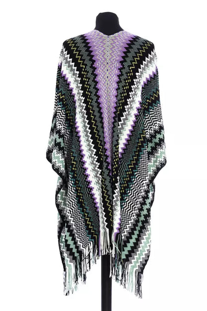 Missoni Women's Multicolor Wool Poncho
