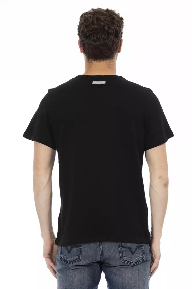 Bikkembergs Men's Black Cotton T-Shirt