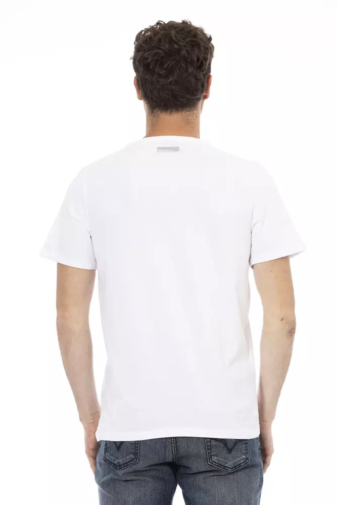 Bikkembergs Men's White Cotton T-Shirt
