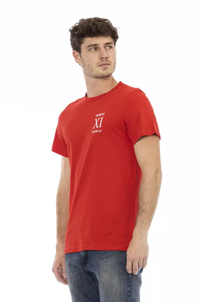 Bikkembergs Men's Red Cotton T-Shirt