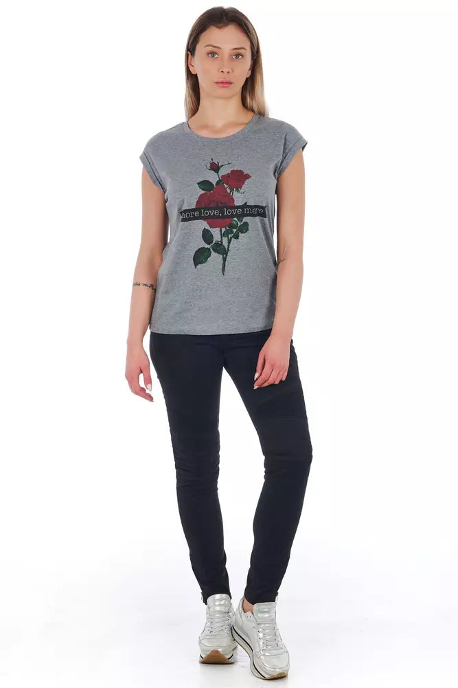 Frankie Morello Women's Black Cotton Slim Fit Jeans