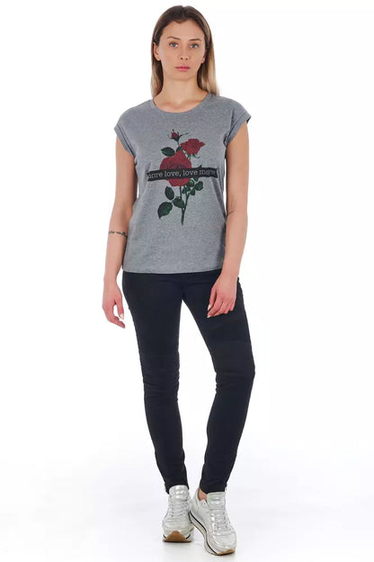 Frankie Morello Women's Black Cotton Slim Fit Jeans