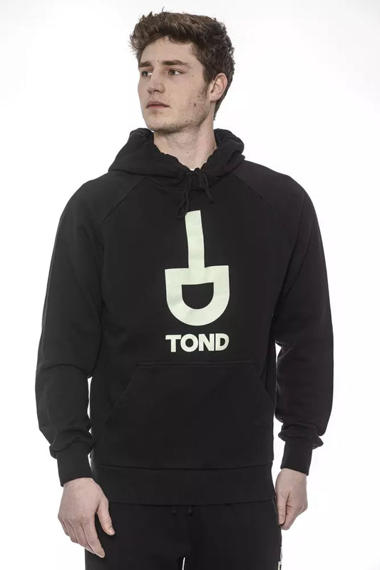 Tond Men's Black Cotton Sweater