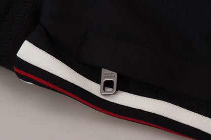 Dolce & Gabbana Black DG Print Men's Jogger Pants