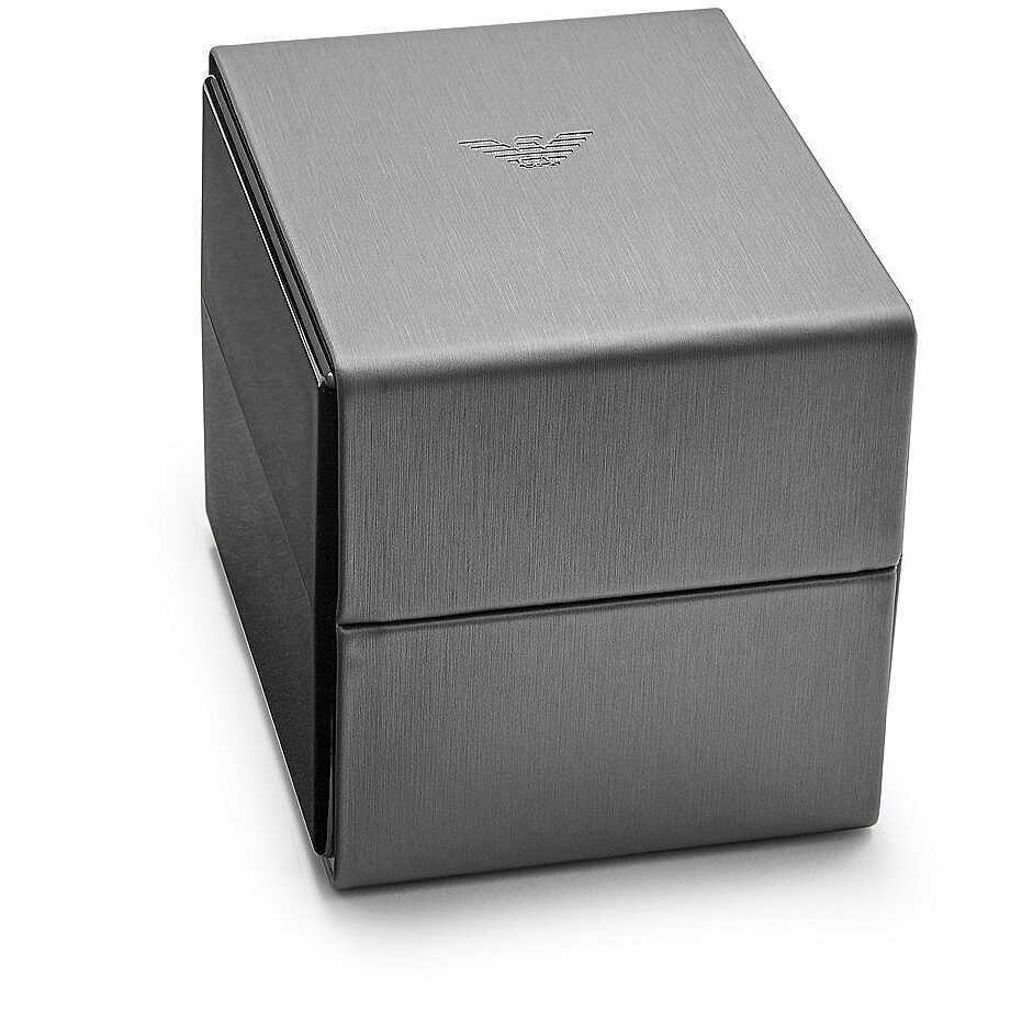 Emporio Armani AR11269 Women's Brown Steel and Leather Quartz Watch