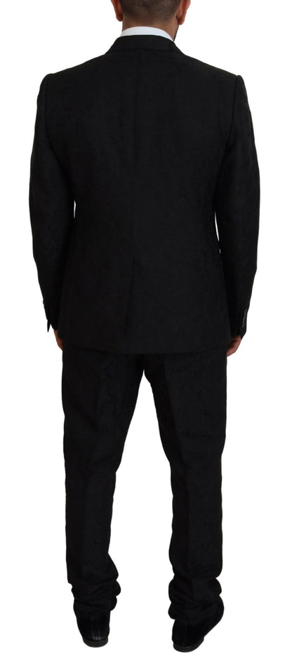 Dolce & Gabbana Men's Black Single Breasted 2 Piece MARTINI Suit