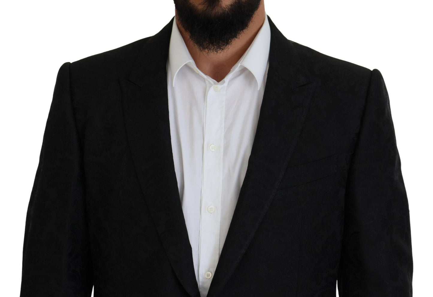 Dolce & Gabbana Men's Black Single Breasted 2 Piece MARTINI Suit