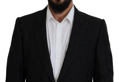 Dolce & Gabbana Men's Black Single Breasted 2 Piece MARTINI Suit