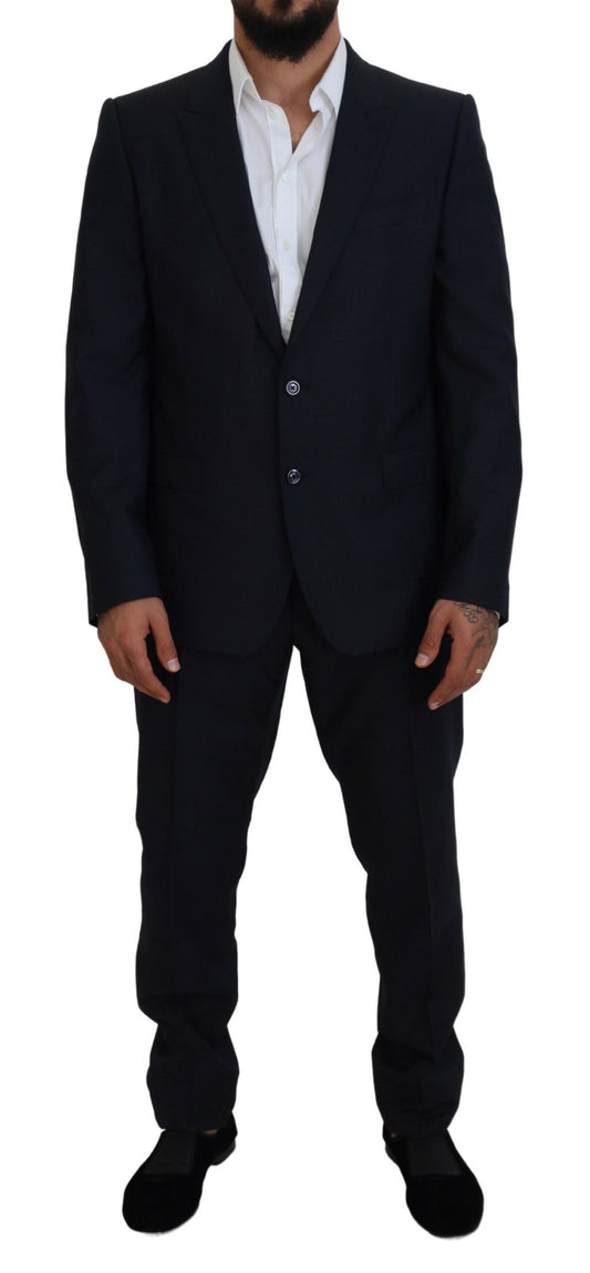 Dolce & Gabbana Men's Blue Single Breasted 2 Piece MARTINI Suit