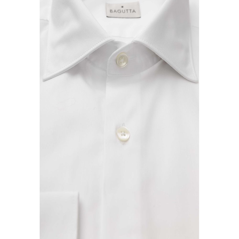 Bagutta Men's Cotton Shirt - White