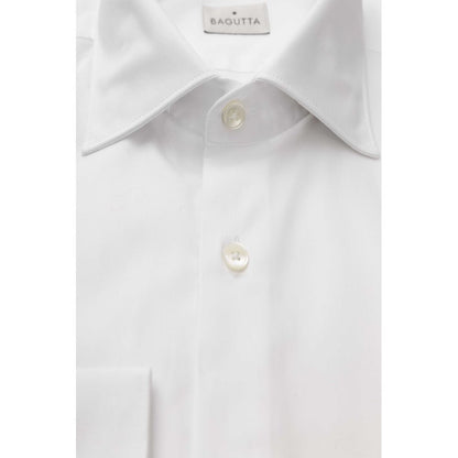Bagutta Men's Cotton Shirt - White
