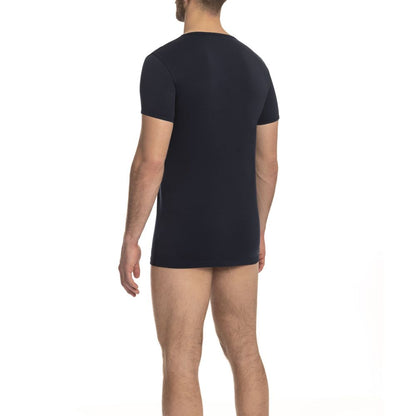 Cavalli Class Men's Blue Cotton T-Shirt
