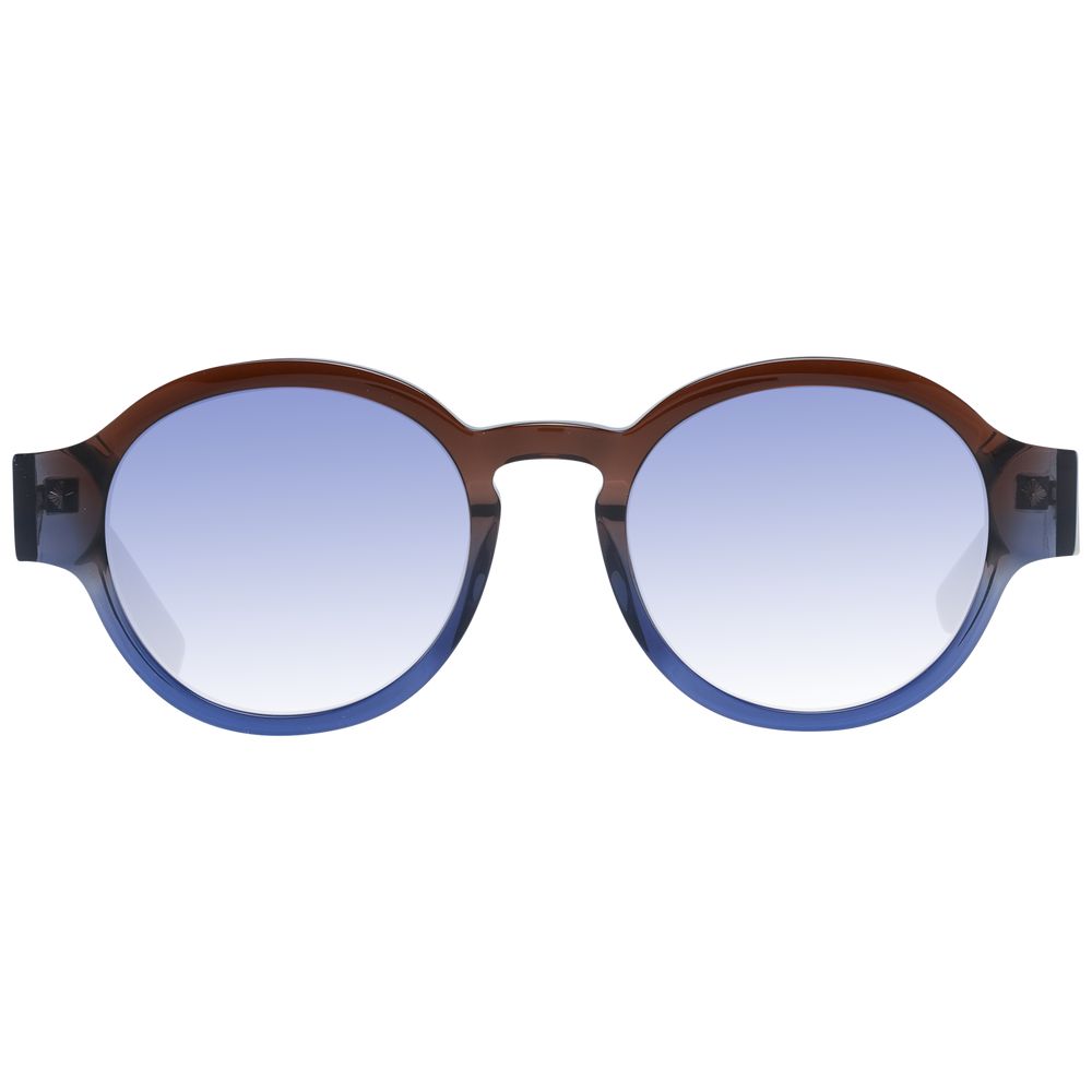 Scotch & Soda Round Gradient Medium-Tint Acetate Sunglasses - Brown