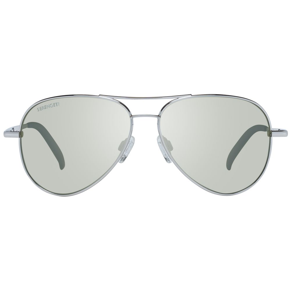 Serengeti SE-1044482-FBB-142 Silver Unisex Sunglasses