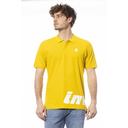 Yellow Cotton Polo Shirt