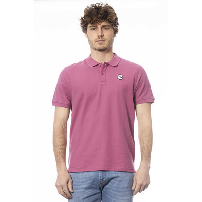 Purple Cotton Polo Shirt