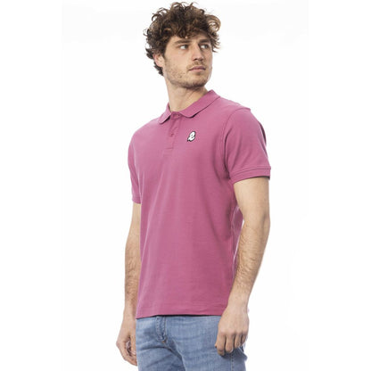 Purple Cotton Polo Shirt