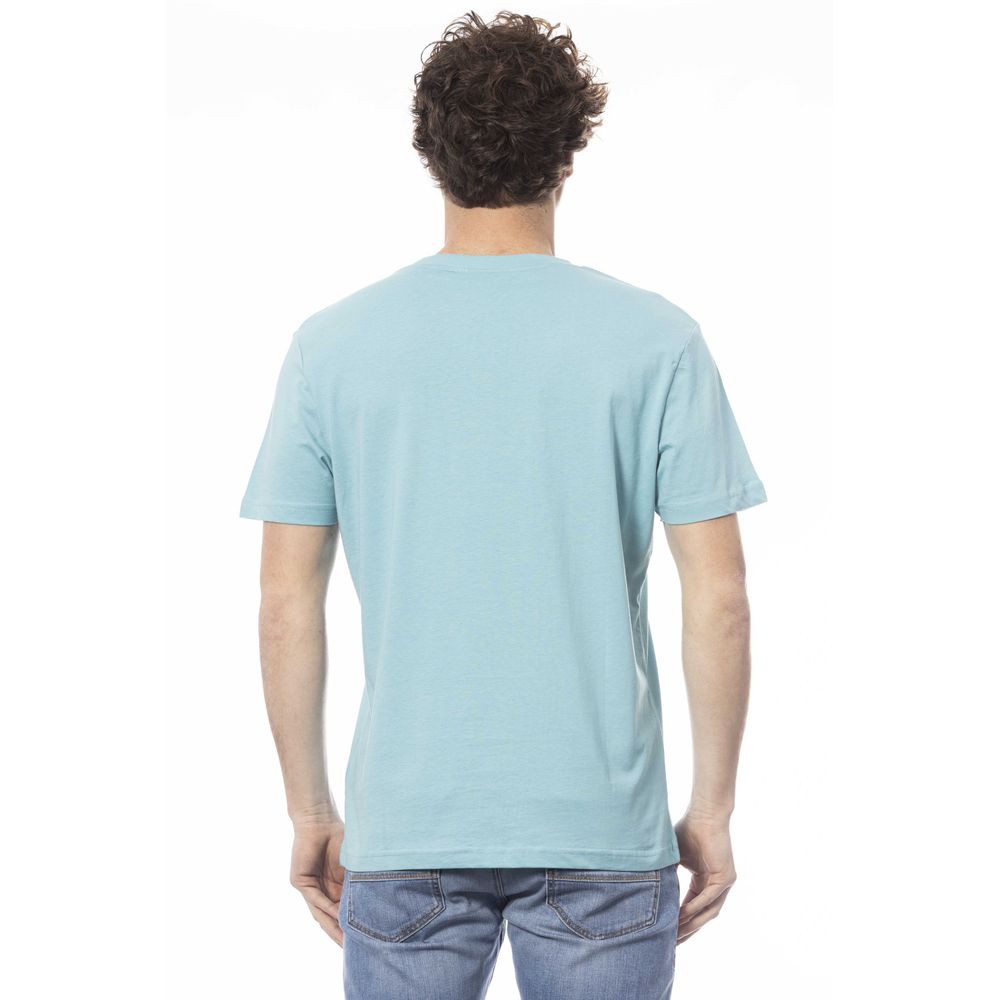 Light Blue Cotton T-Shirt