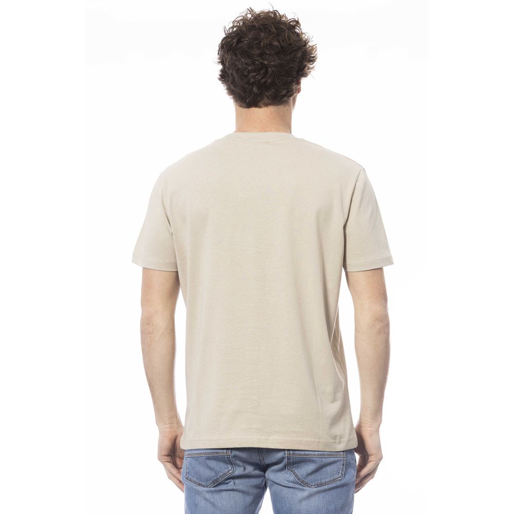 Beige Cotton T-Shirt