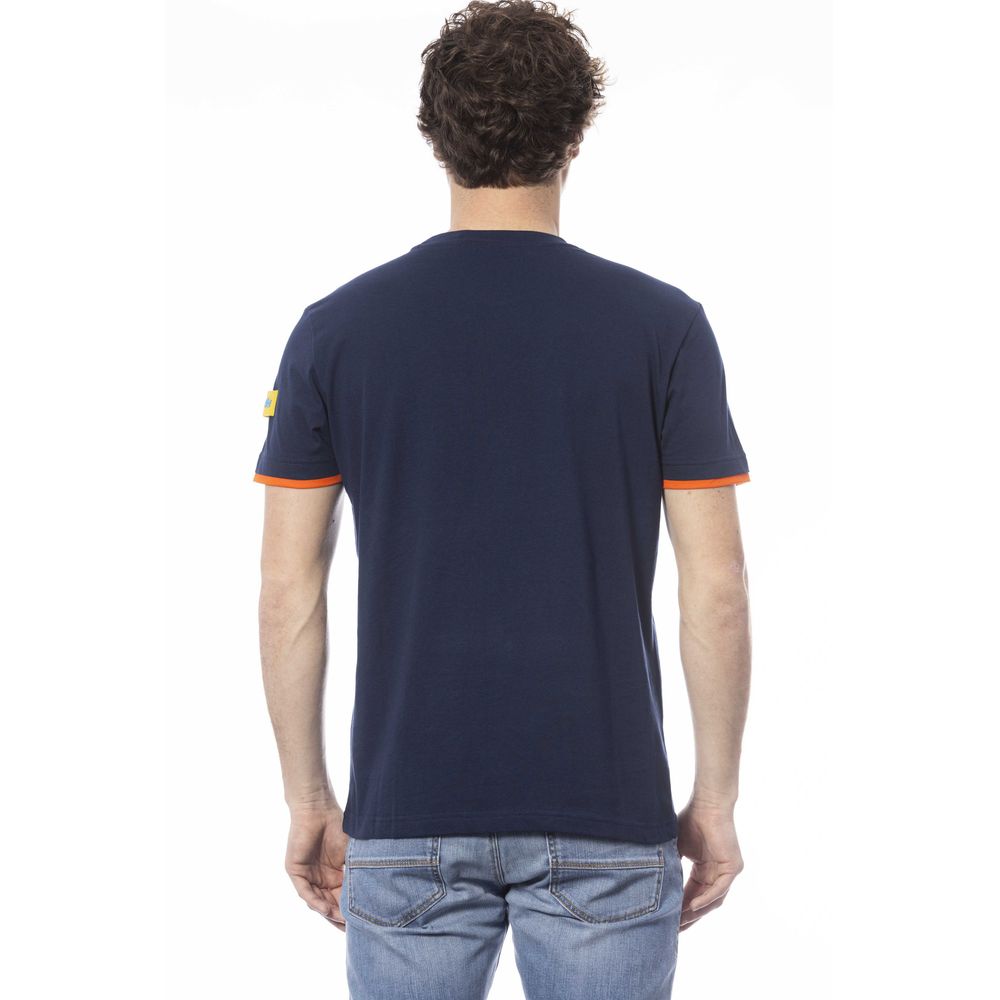 Blue Cotton T-Shirt