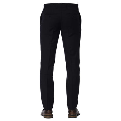 Trussardi Men's Blue Polyester Trousers
