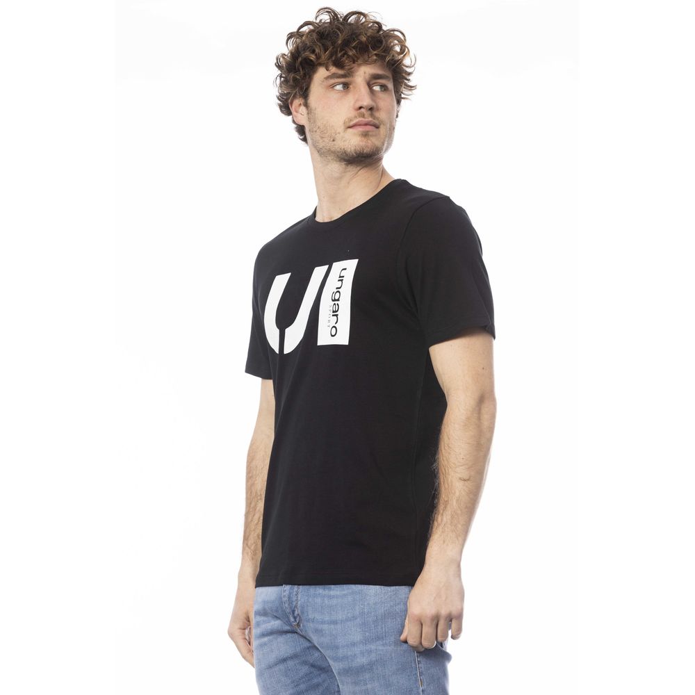 Black Cotton T-Shirt