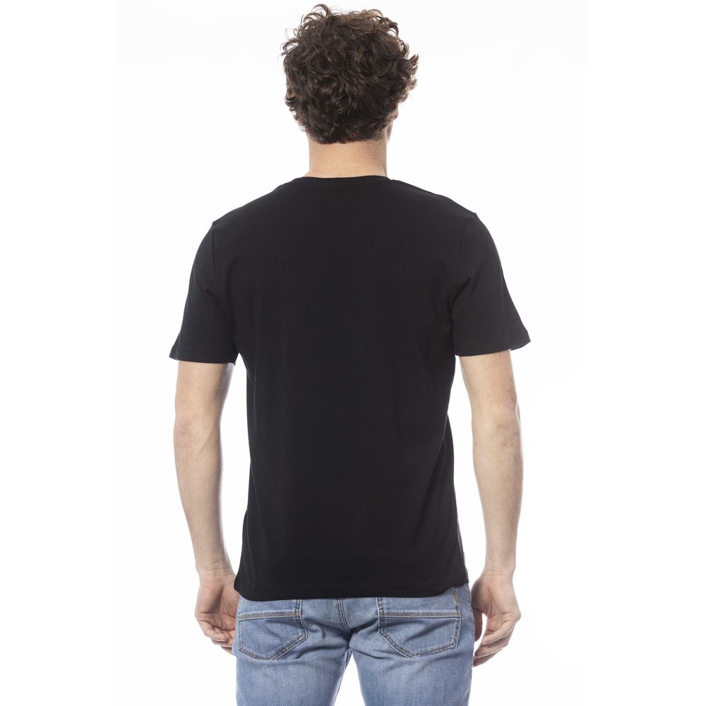 Black Cotton T-Shirt
