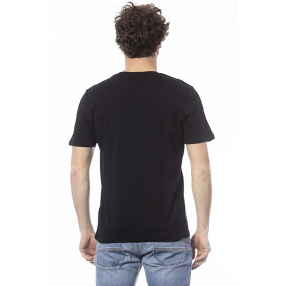 Black Cotton T-Shirt