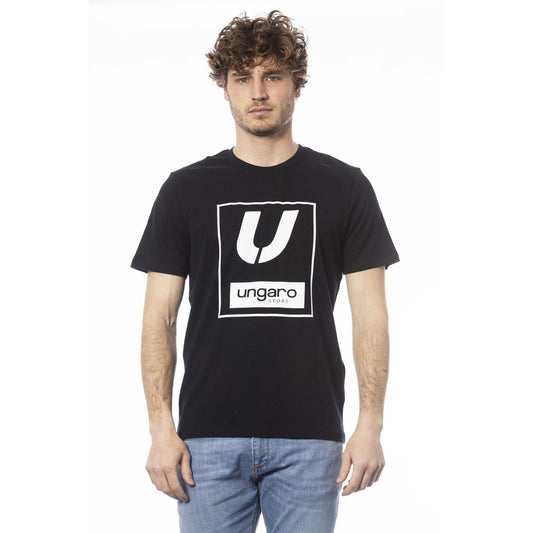 Black Cotton T-Shirt
