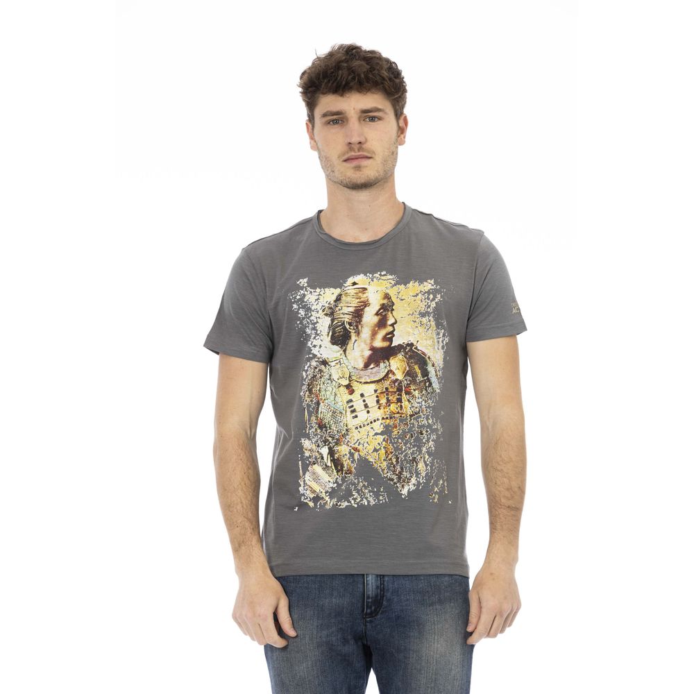 Gray Cotton T-Shirt