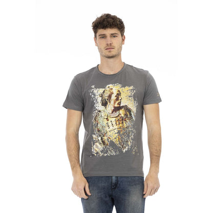 Gray Cotton T-Shirt