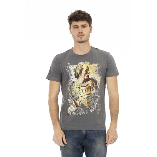 Gray Cotton T-Shirt