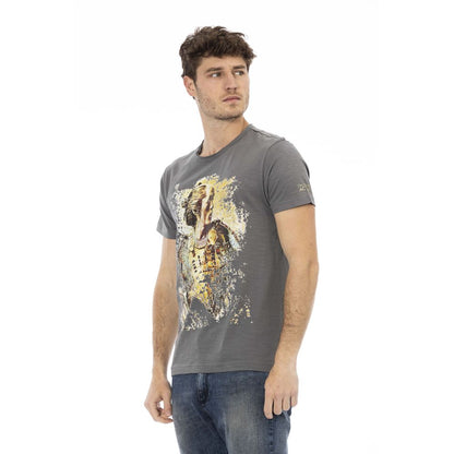 Gray Cotton T-Shirt