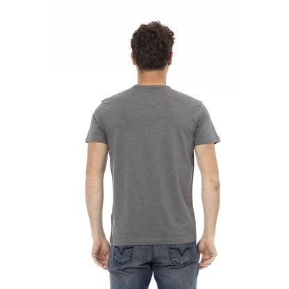 Gray Cotton T-Shirt