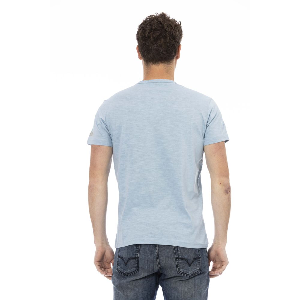Light Blue Cotton T-Shirt