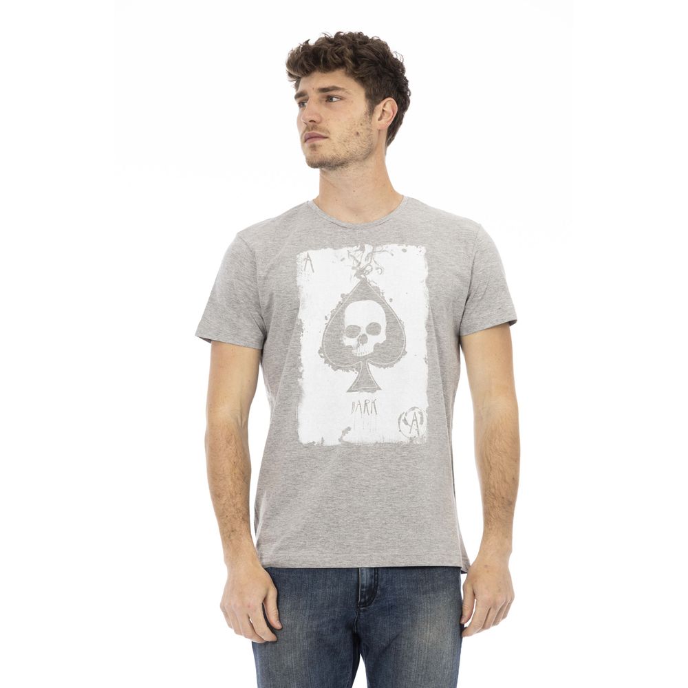 Gray Cotton T-Shirt