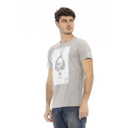 Gray Cotton T-Shirt