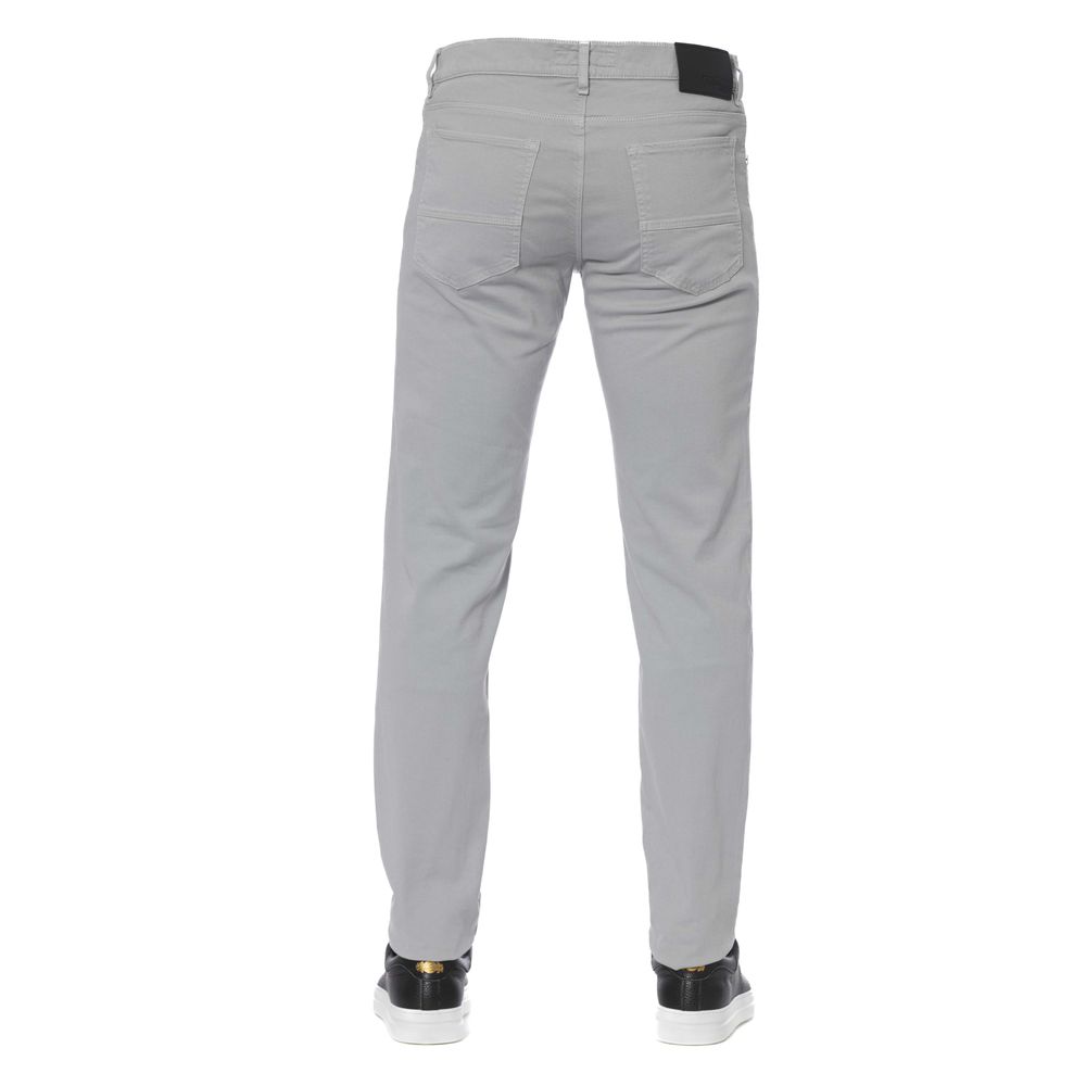 Trussardi Jeans Men's Gray Cotton Jeans