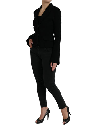 Dolce & Gabbana Women's Elegant Black Designer Blazer
