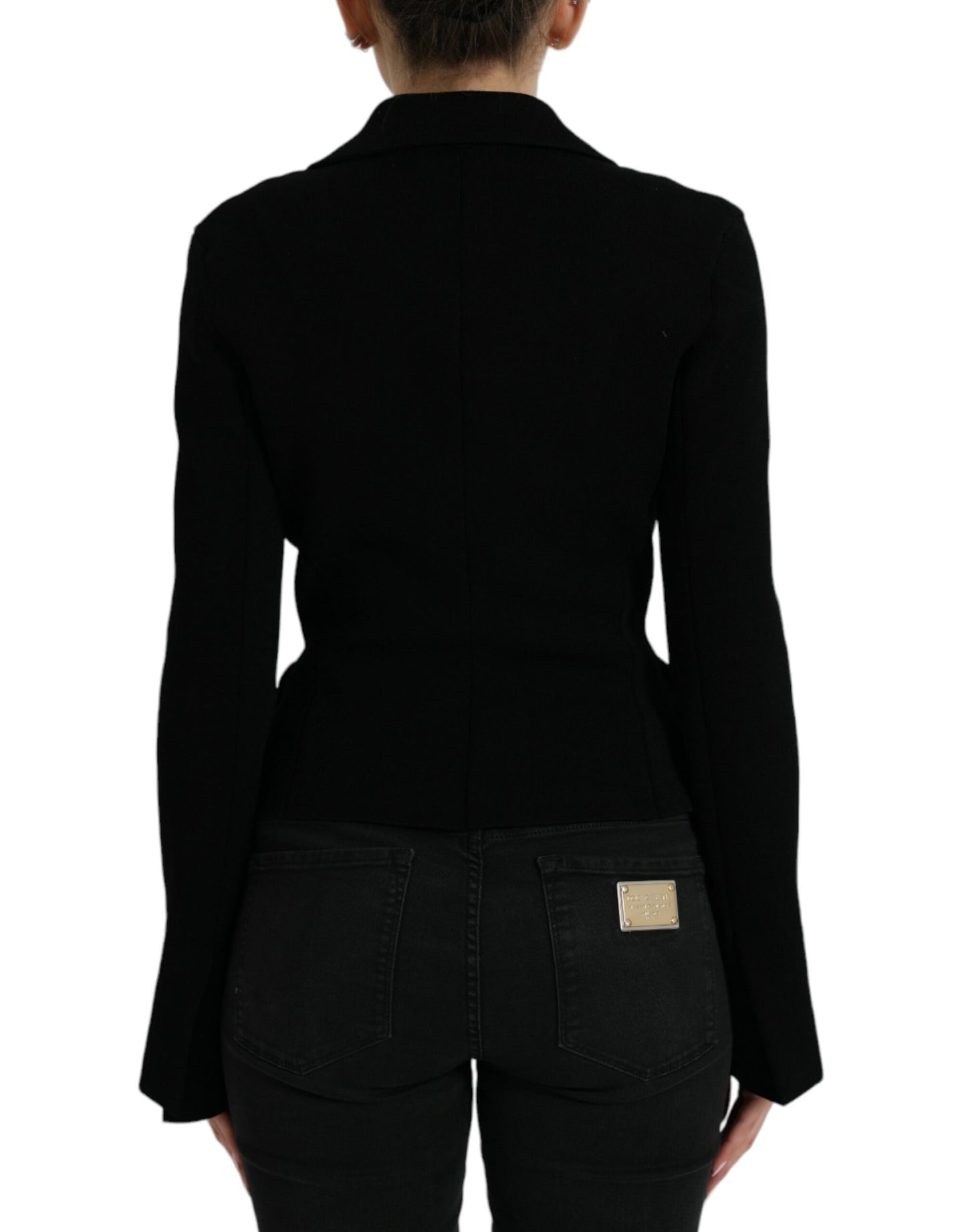 Dolce & Gabbana Women's Elegant Black Designer Blazer