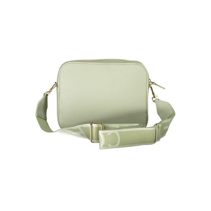 Coccinelle Gleen Green Leather Small Shoulder Handbag