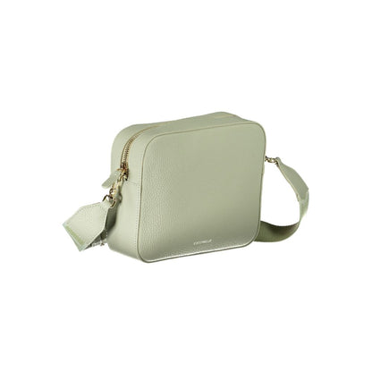 Coccinelle Gleen Green Leather Small Shoulder Handbag